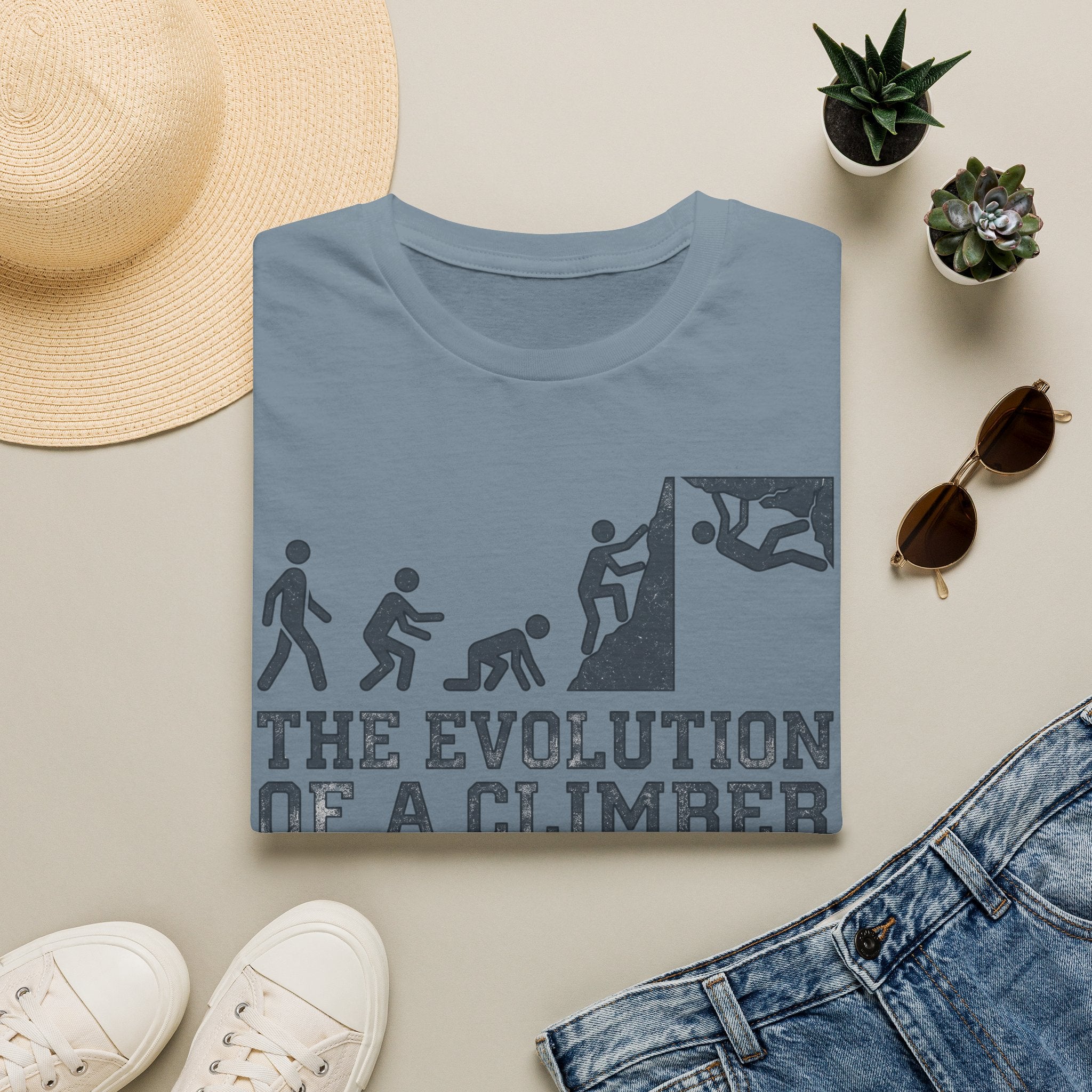 The Evolution of a ClimberT-Shirt
