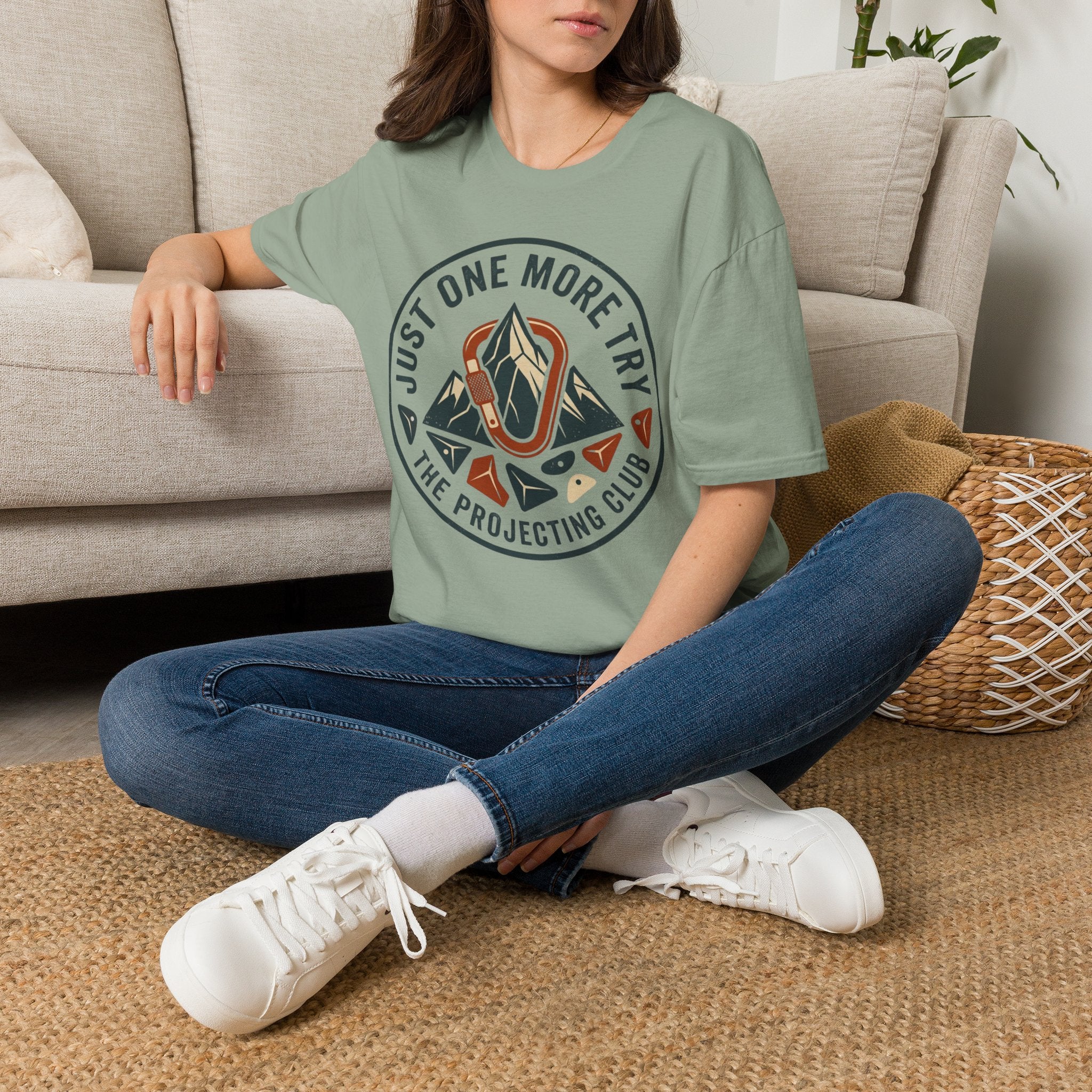 Just One More Try Climbing T-Shirt