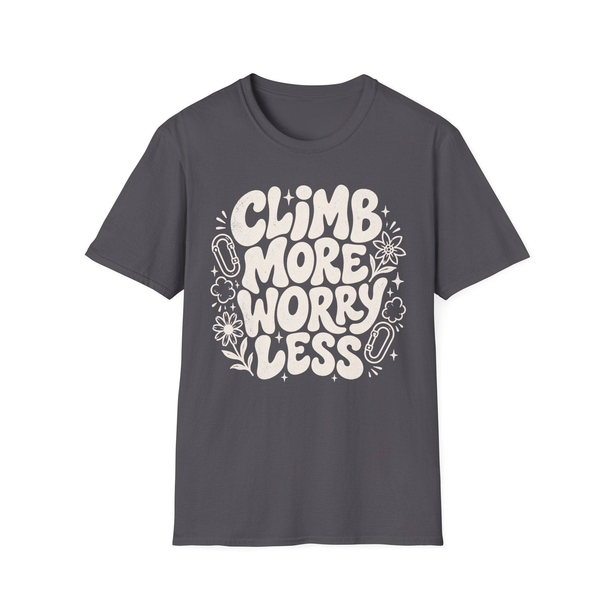 Climb More Worry Less T-Shirt