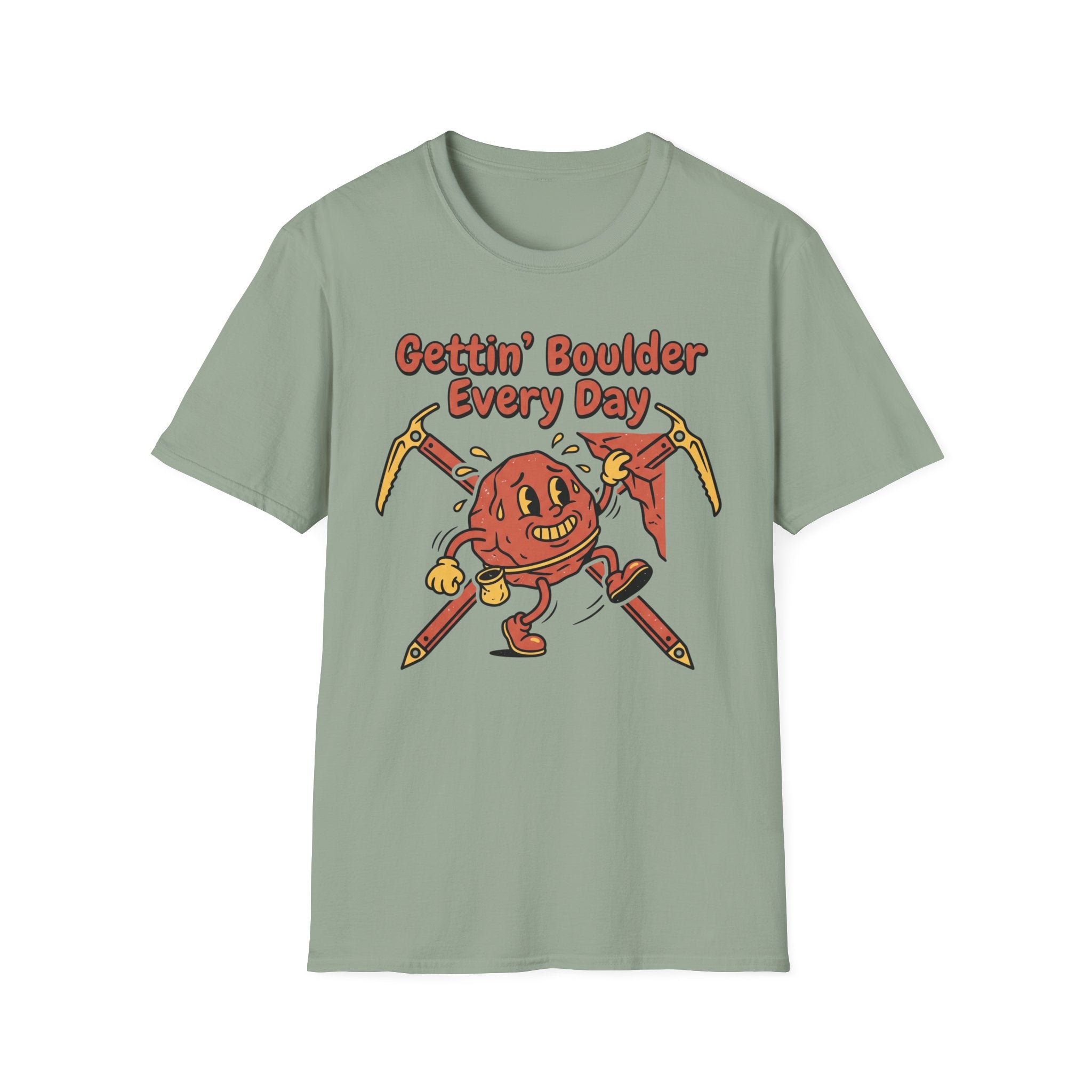 Gettin' Boulder Every Day Climbing T-Shirt