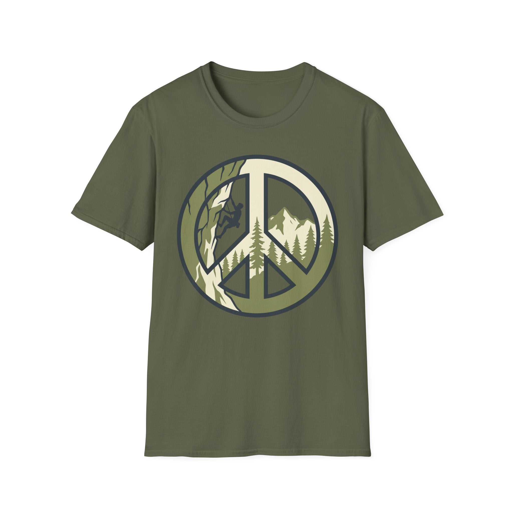 Peace Sign Climbing T-Shirt
