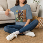 Bigfoot Cartoon Climbing T-Shirt