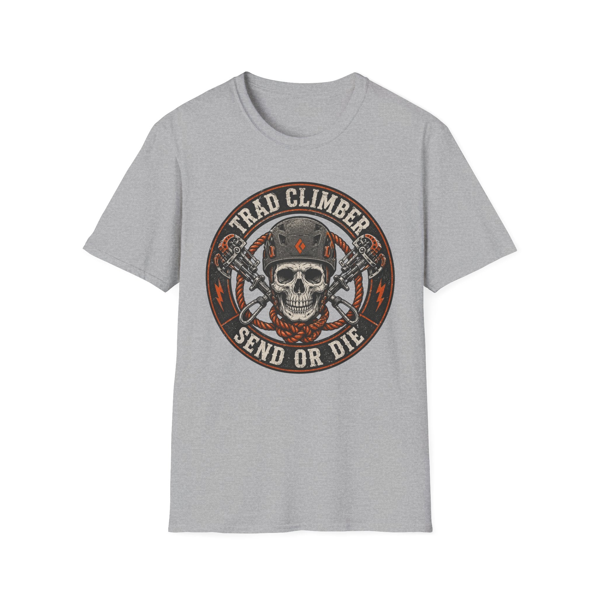 Trad Climber Send or Die Climbing T-Shirt