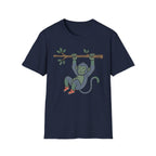 Cute Monkey Climbing T-Shirt