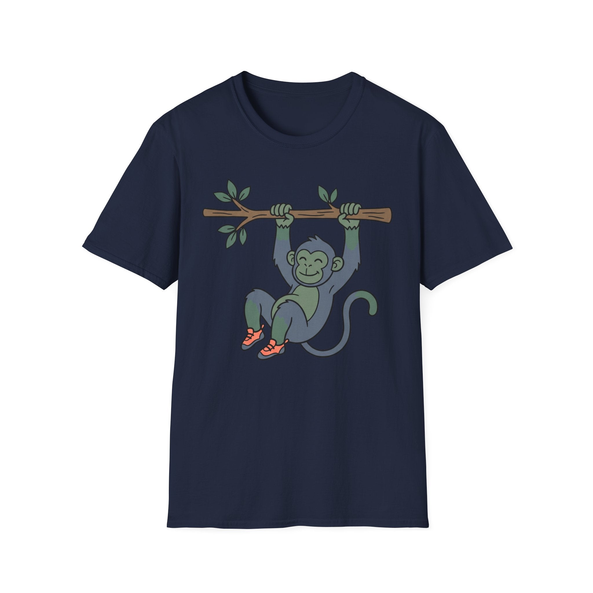 Cute Monkey Climbing T-Shirt