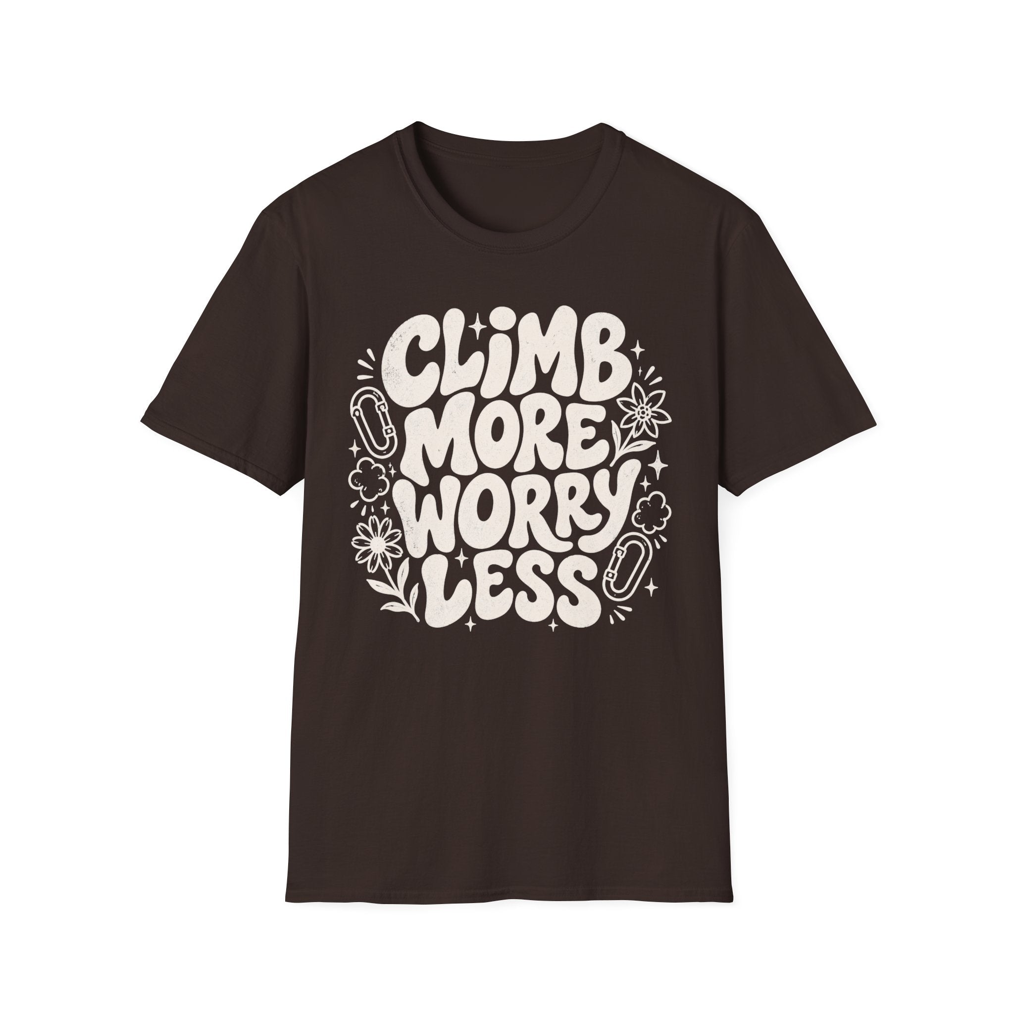 Climb More Worry Less T-Shirt