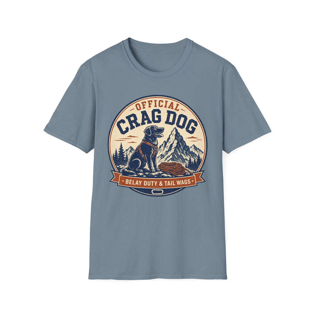 Official Crag Dog Badge T-Shirt