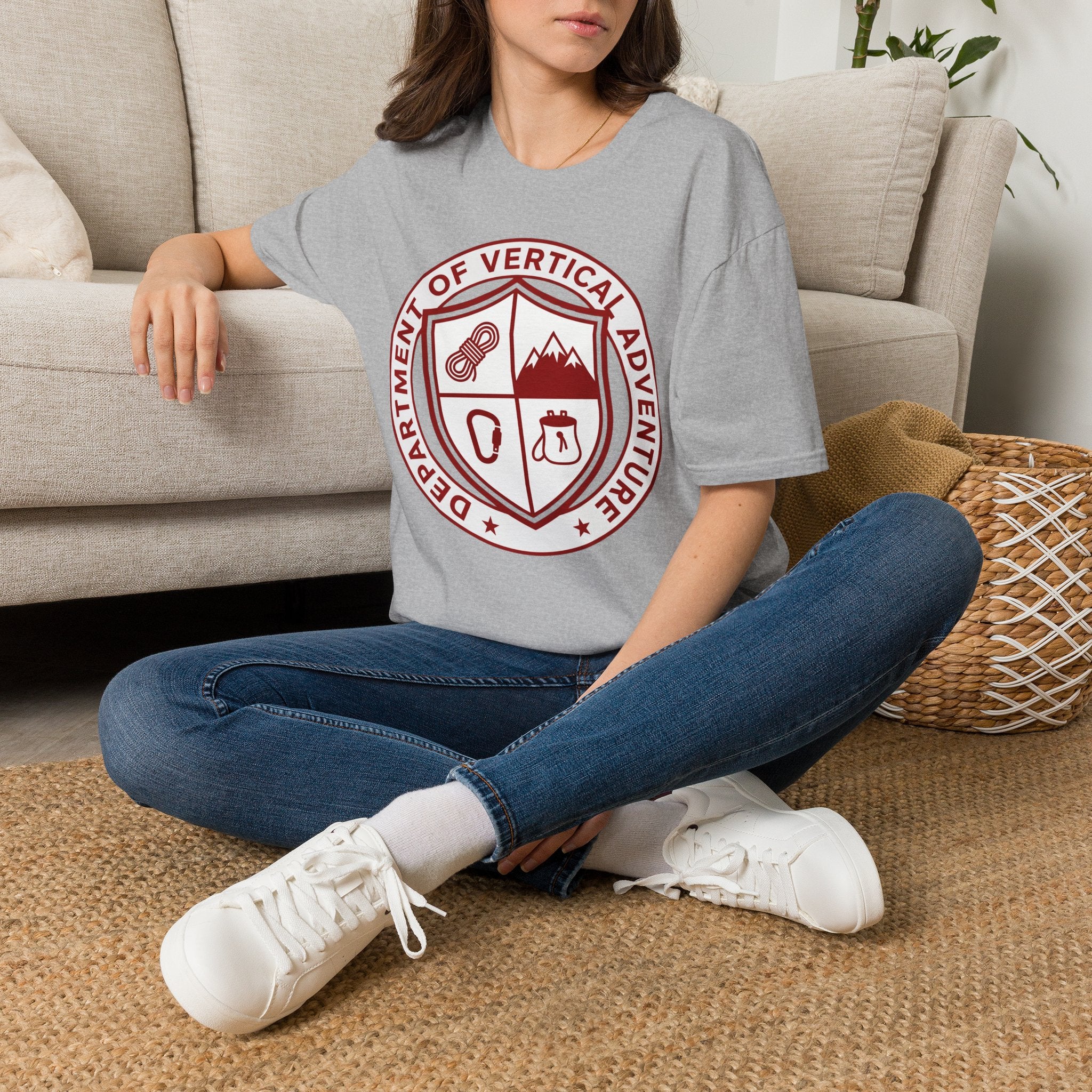 Department of Vertical Adventure Climbing T-Shirt