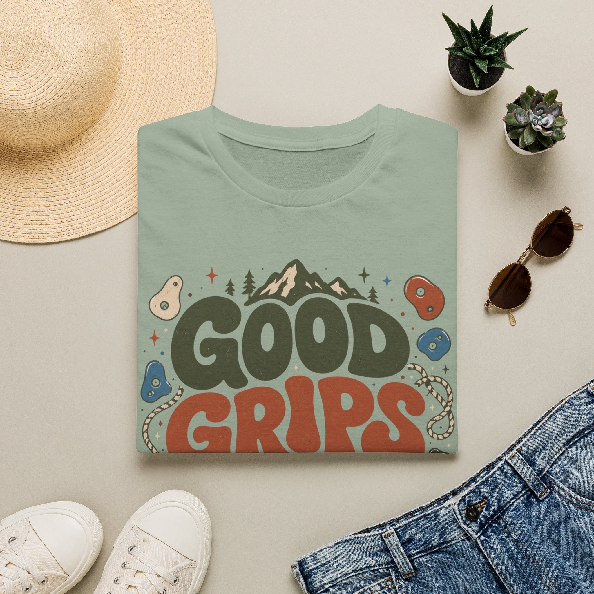 Good Grips Only Climbing T-Shirt
