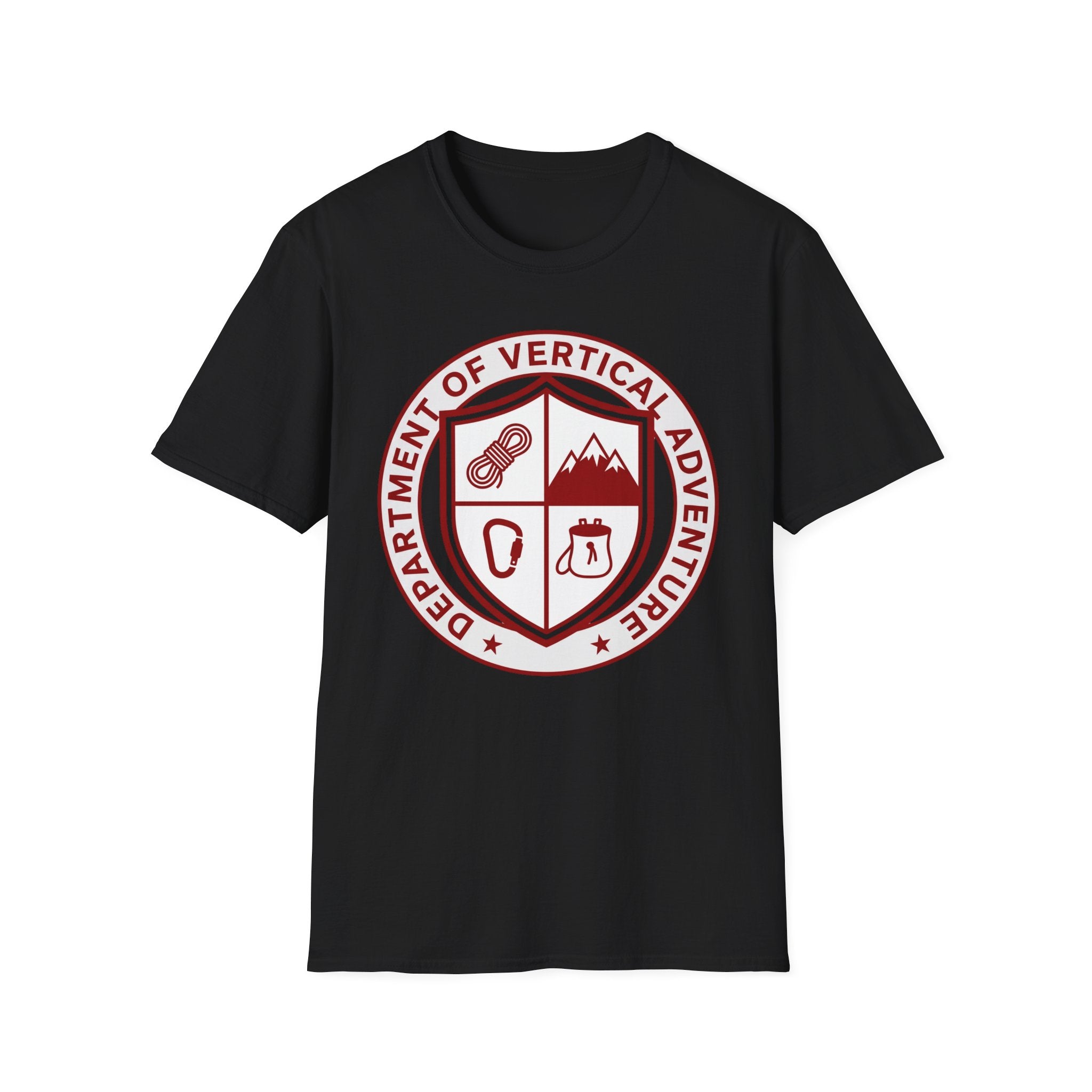 Department of Vertical Adventure Climbing T-Shirt