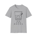 On The Rocks Line Art Climbing T-Shirt