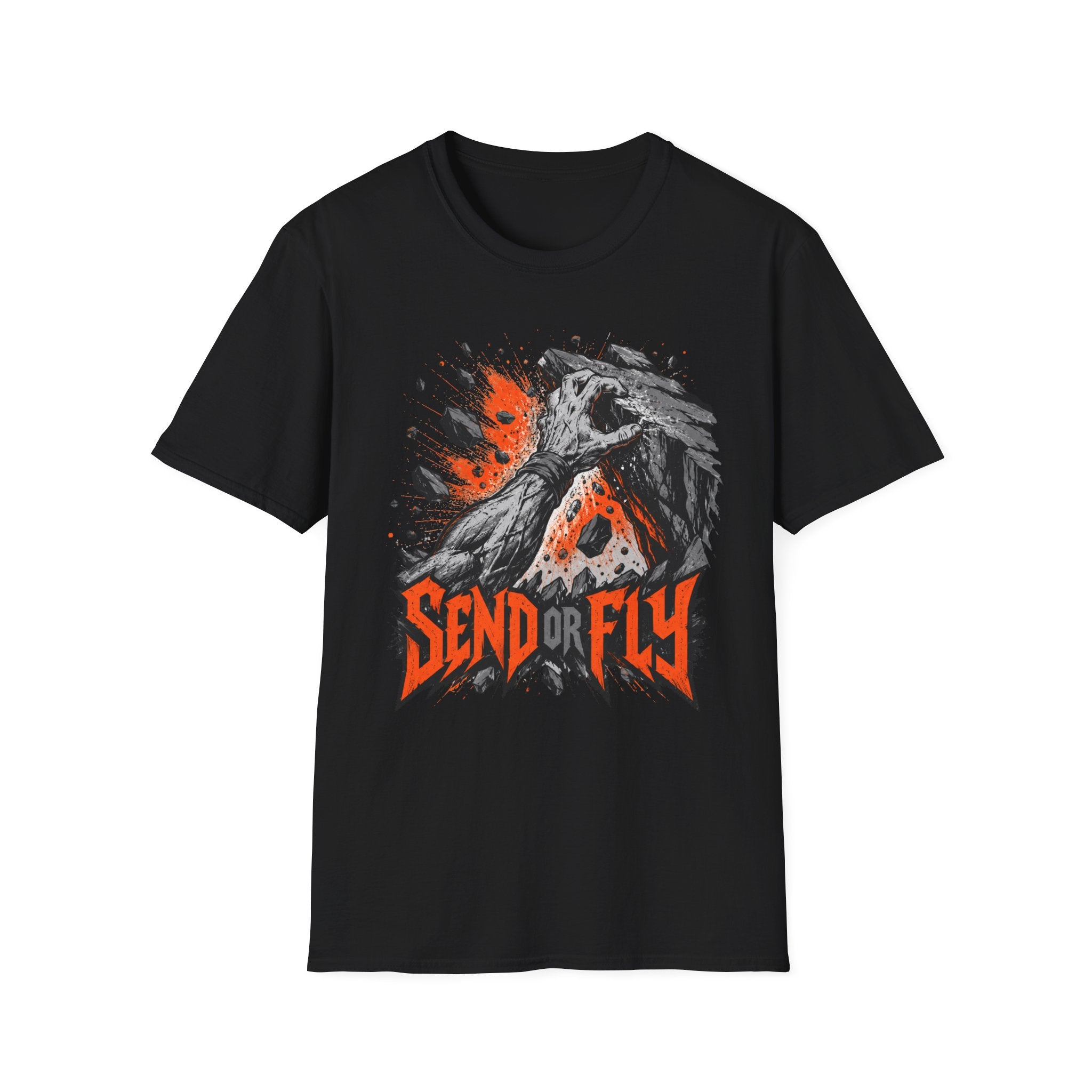 Send or Fly Climbing T-Shirt