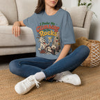 I Prefer My Climbing On The Rocks Goat Climbing T-Shirt