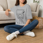 On The Rocks Line Art Climbing T-Shirt