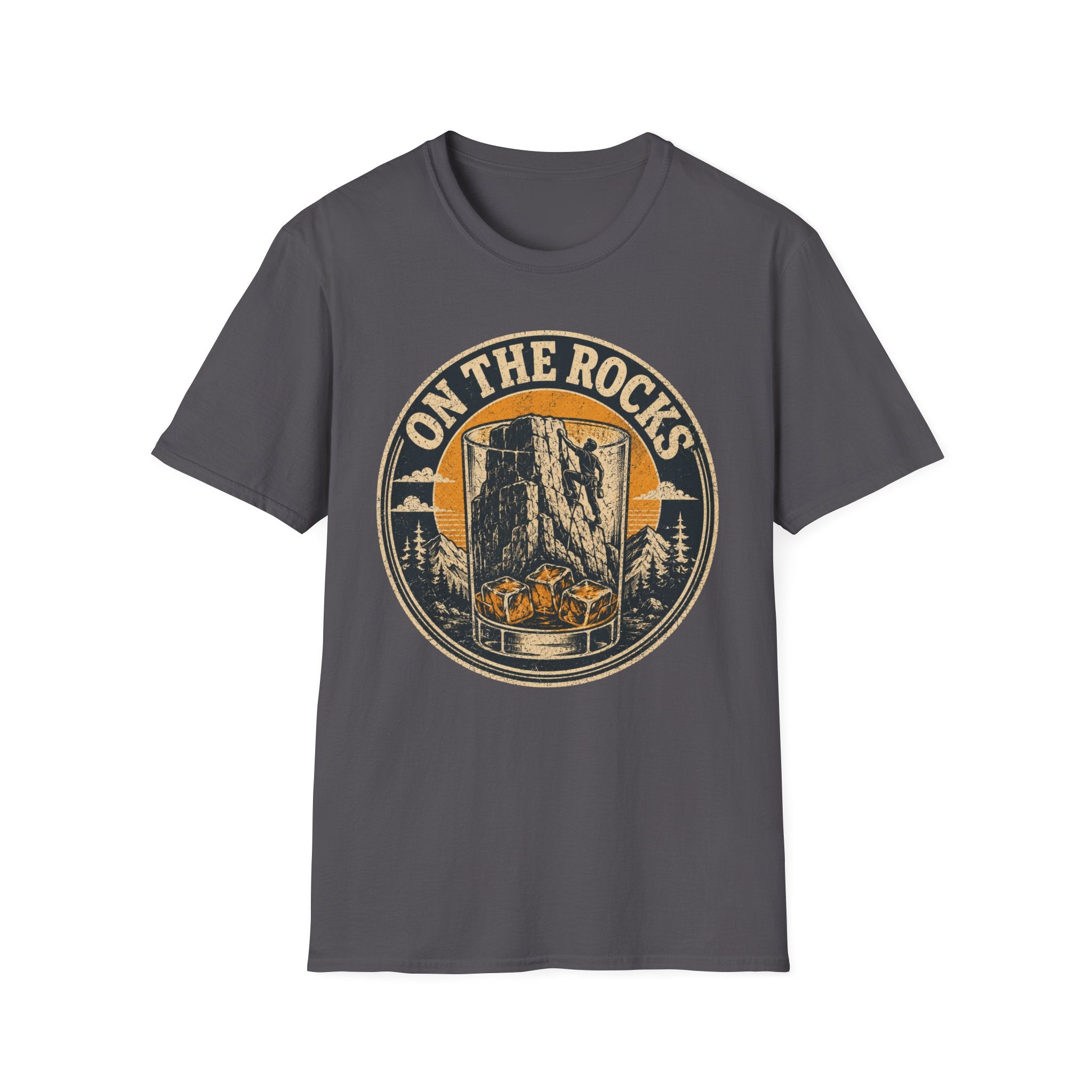 On The Rocks Badge Climbing T-Shirt