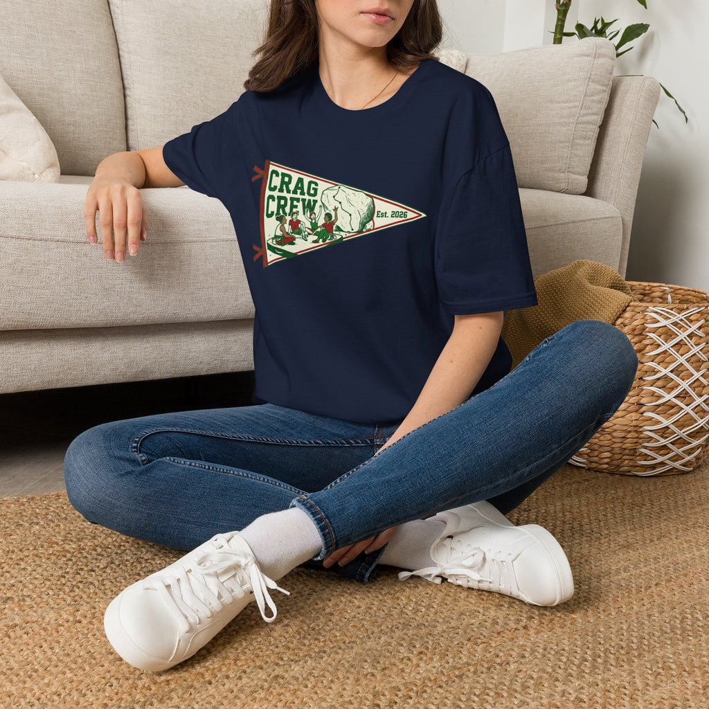 Crag Crew Flag Climbing T-Shirt