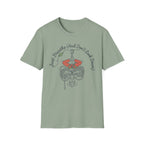 Just Breathe and Don't Look Down Climbing T-Shirt