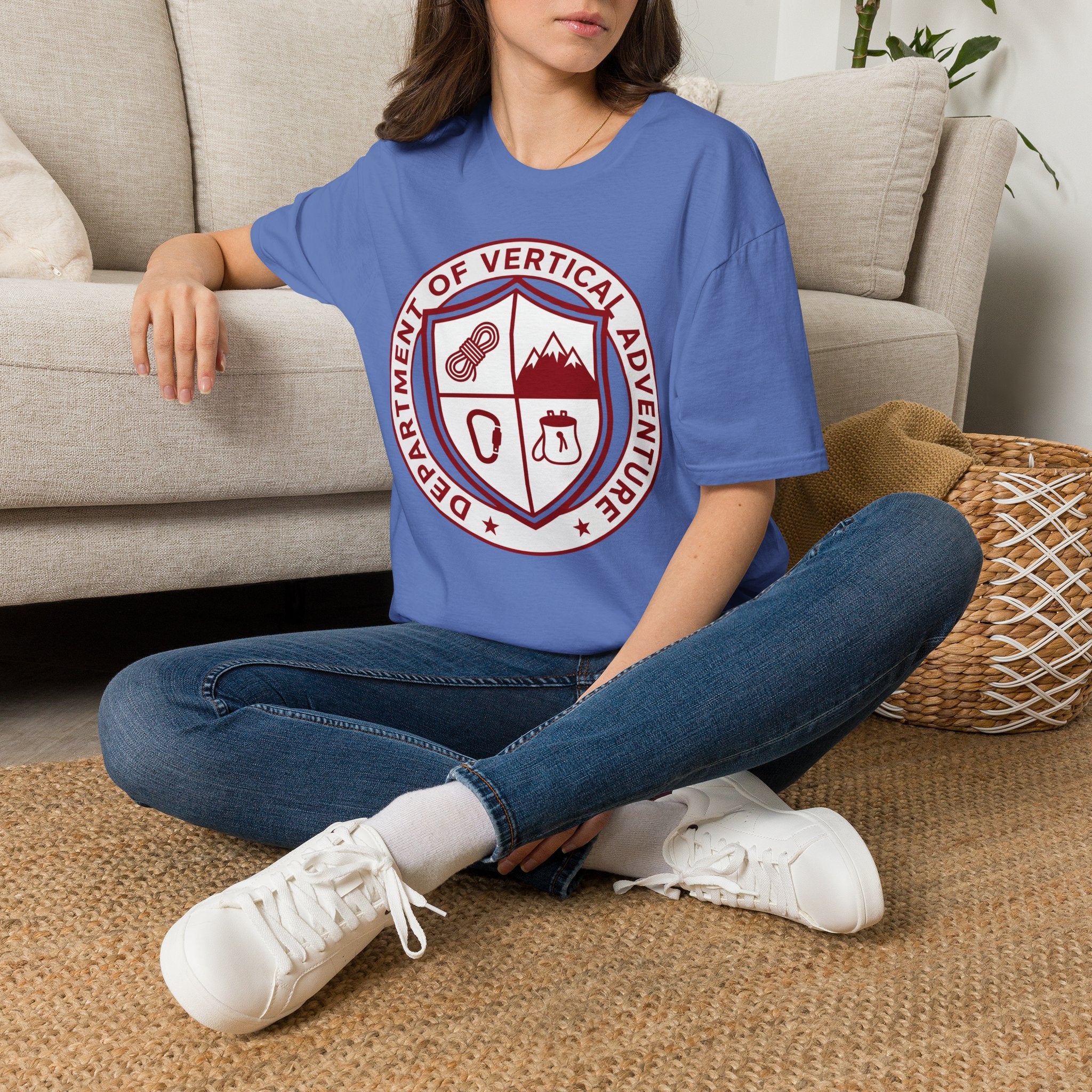 Department of Vertical Adventure Climbing T-Shirt