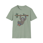 Cute Sloth Climbing T-Shirt