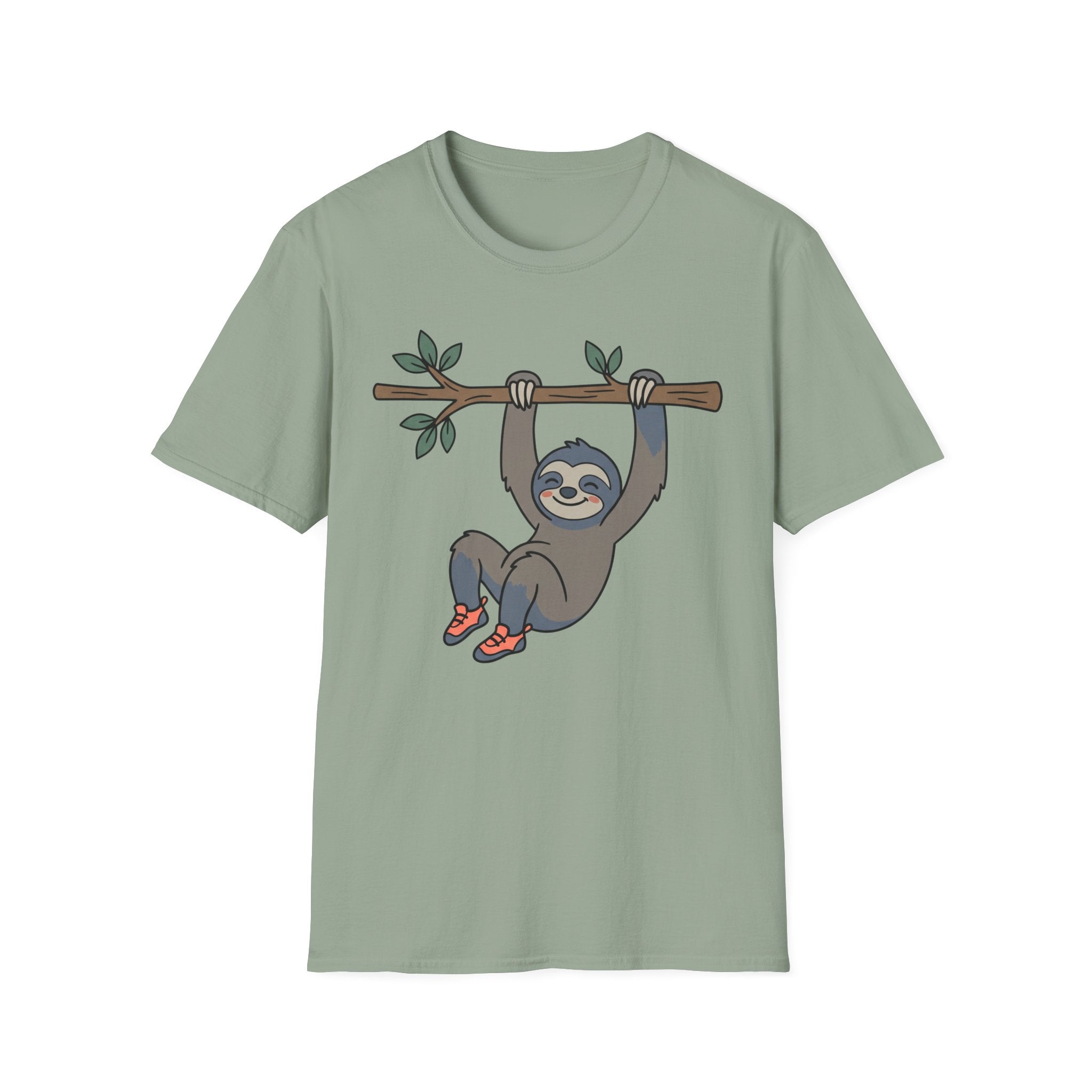 Cute Sloth Climbing T-Shirt
