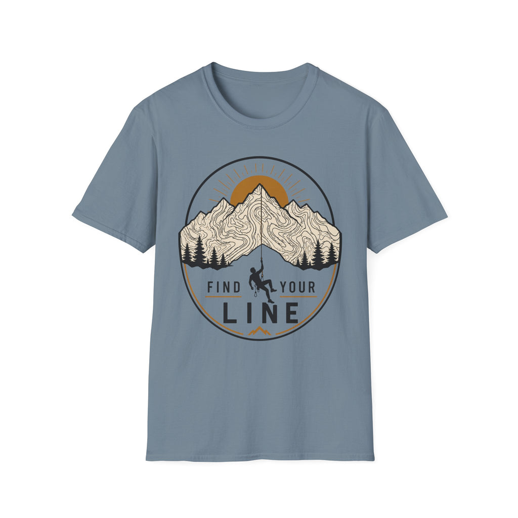 Find Your Line Climbing T-Shirt