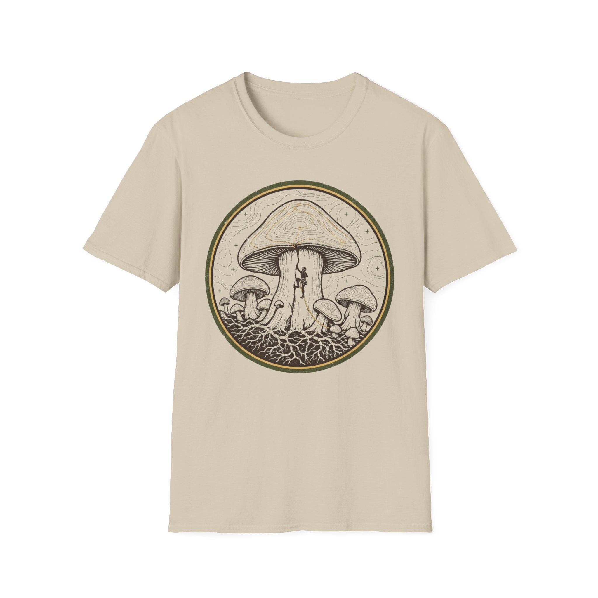 Mushroom Badge Climbing T-Shirt
