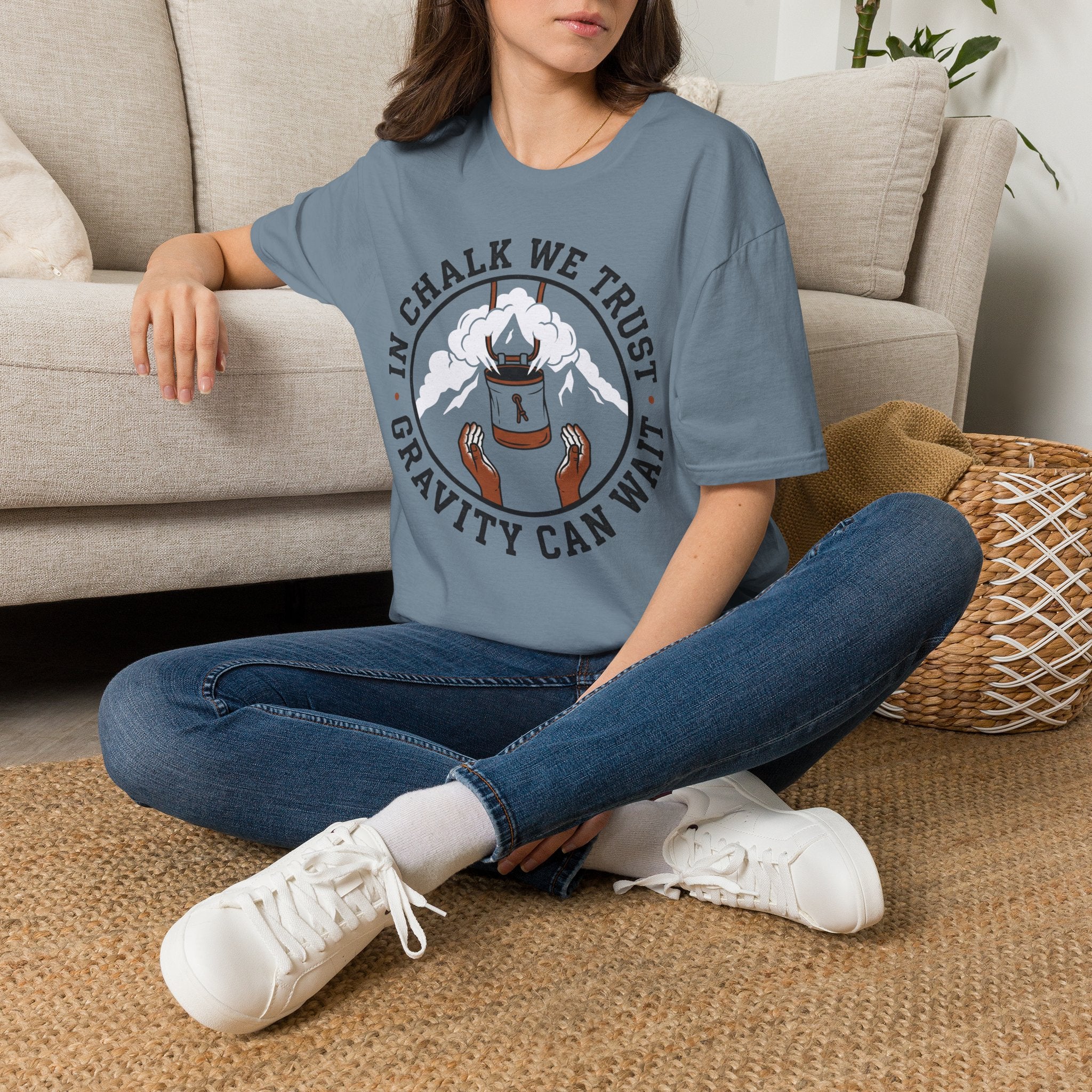 In Chalk We Trust Climbing T-Shirt