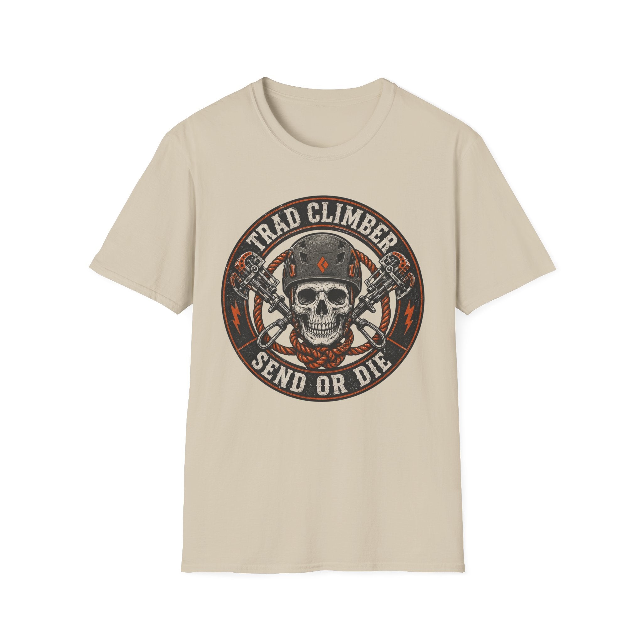 Trad Climber Send or Die Climbing T-Shirt