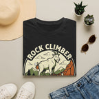 Rock Climber Mountain Goat T-Shirt