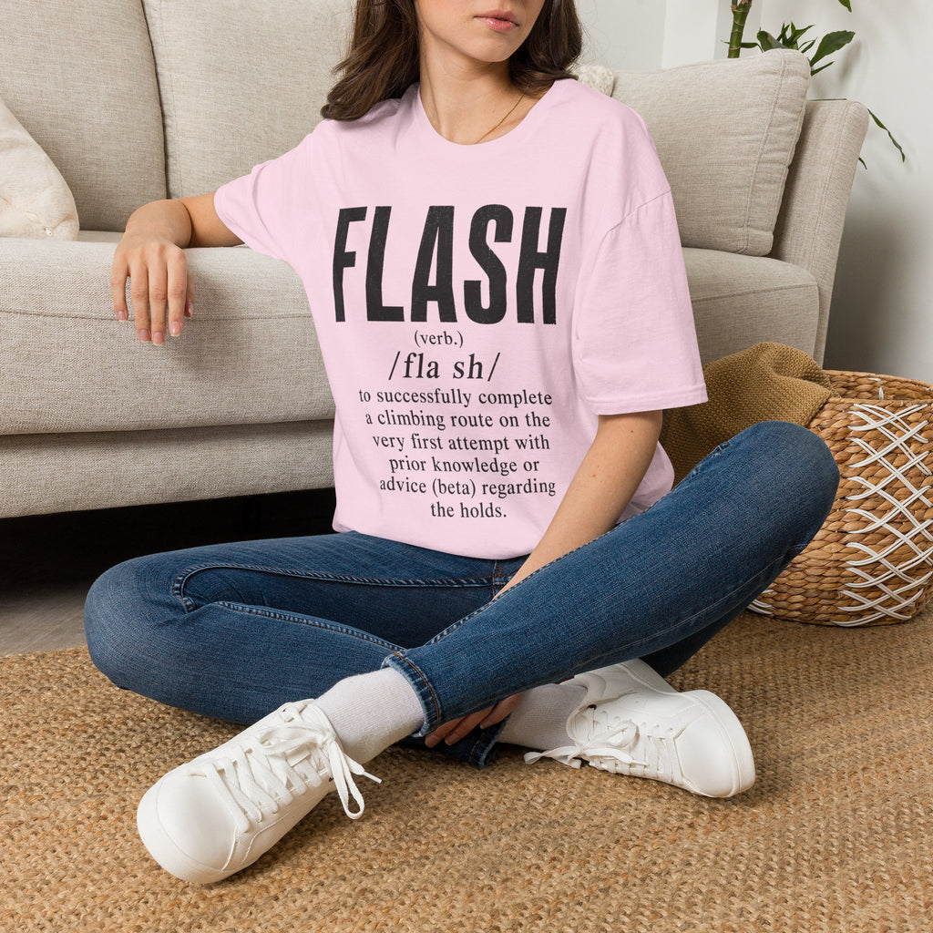 Flash Climbing Definition T-Shirt