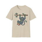 Cute Monkey Climbing T-Shirt