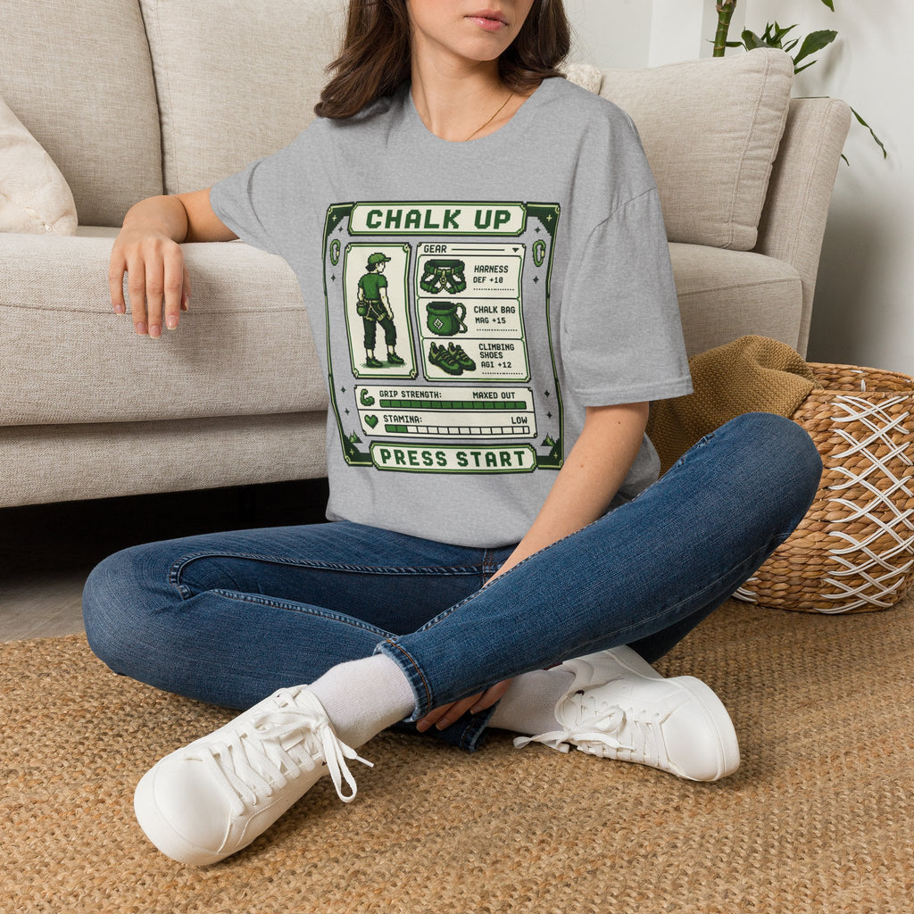 Chalk Up Press Start Short Hair Climber T-Shirt