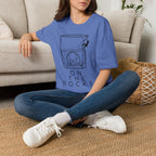 On The Rocks Line Art Climbing T-Shirt