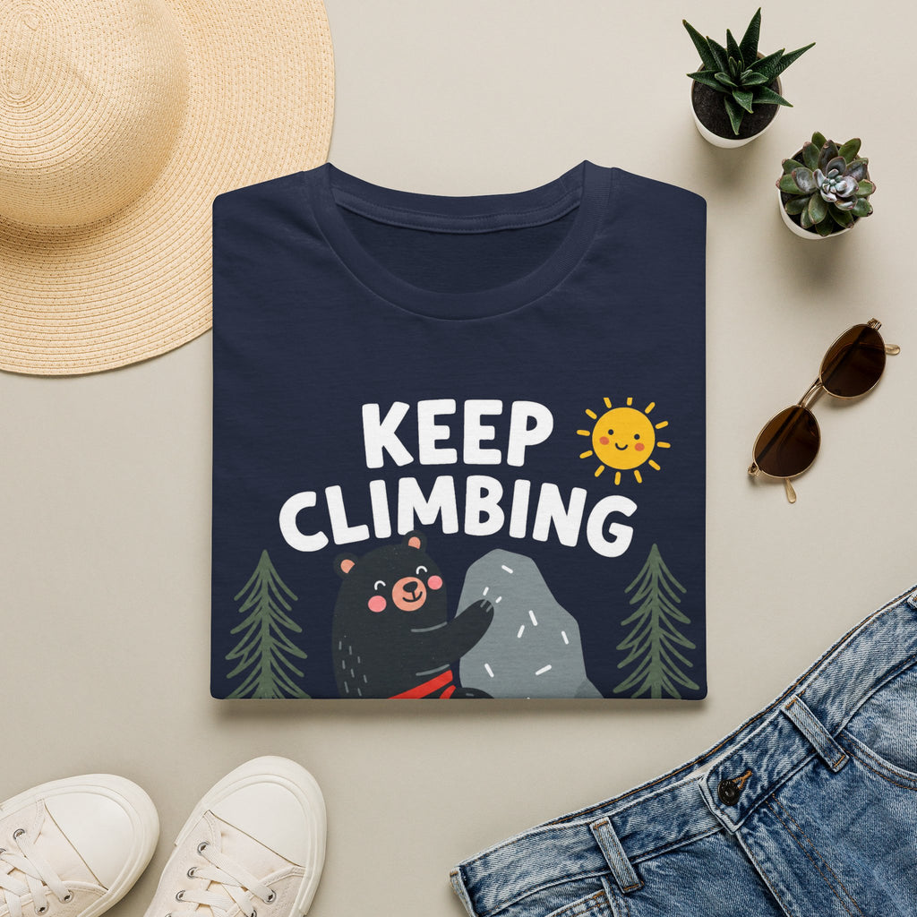 Keep Climbing Stay Grounded Bear T-Shirt