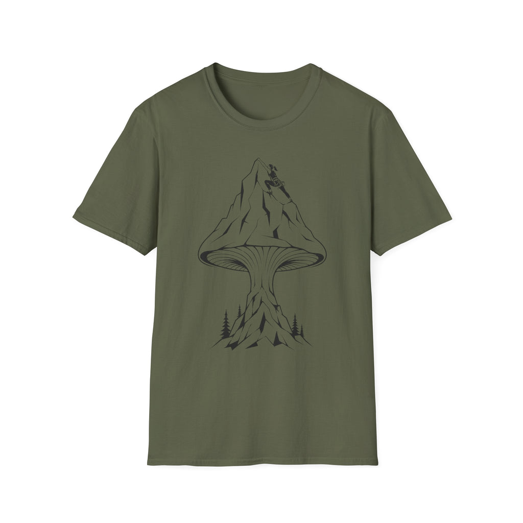 Mushroom Mountain Climbing T-Shirt