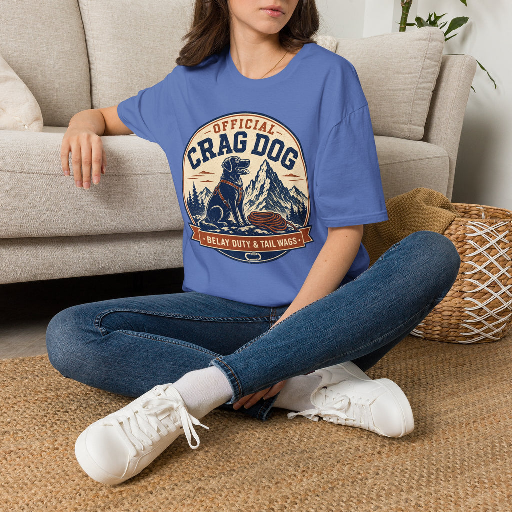 Official Crag Dog Badge T-Shirt