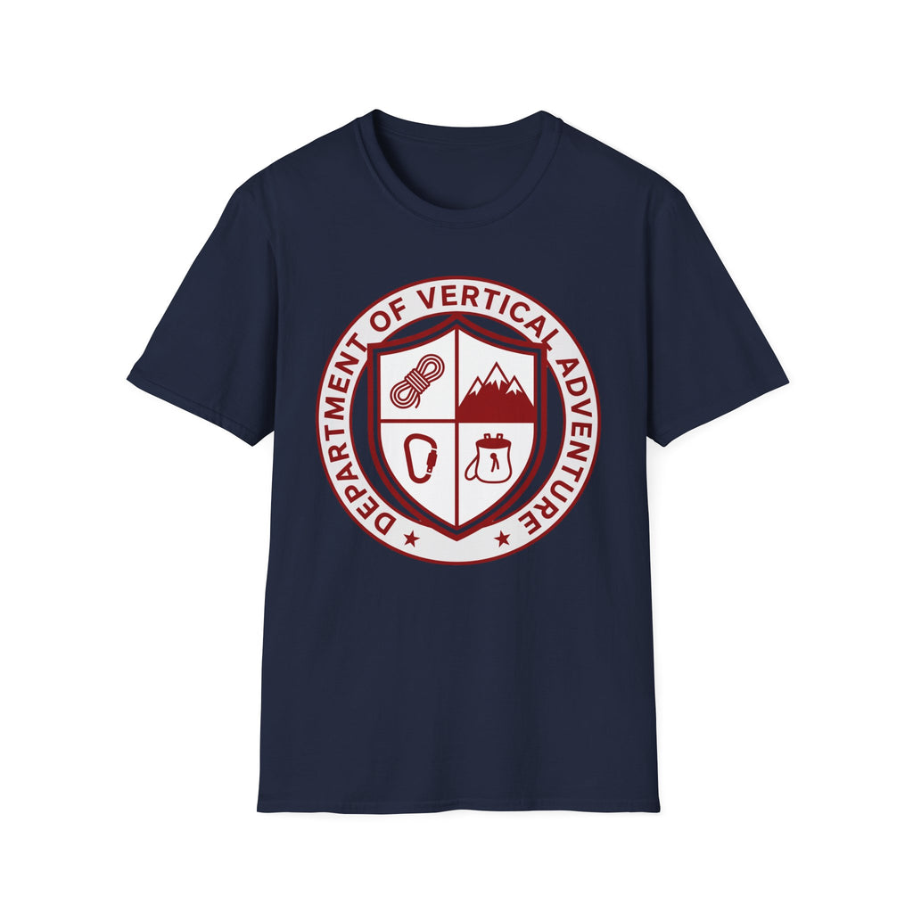Department of Vertical Adventure Climbing T-Shirt