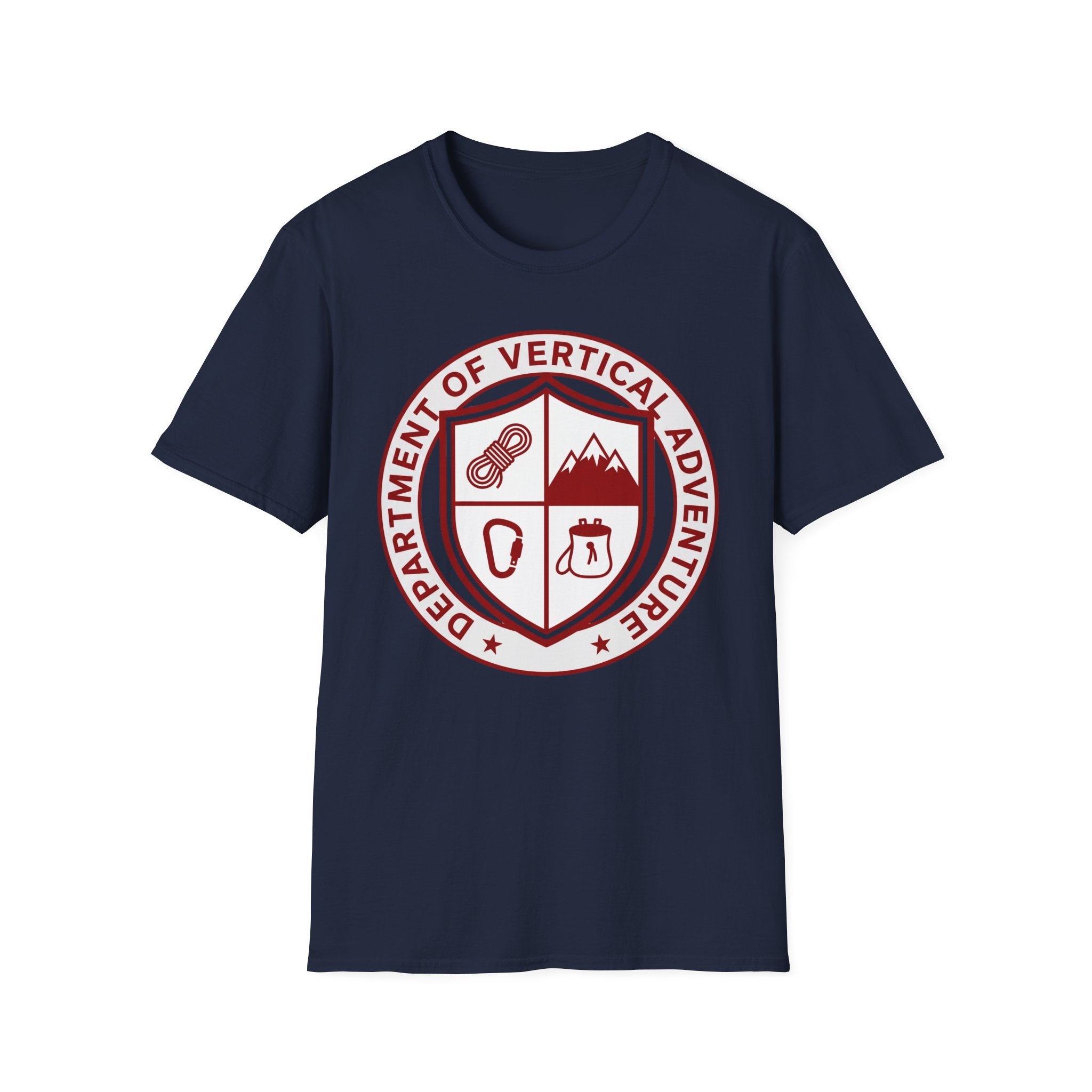 Department of Vertical Adventure Climbing T-Shirt