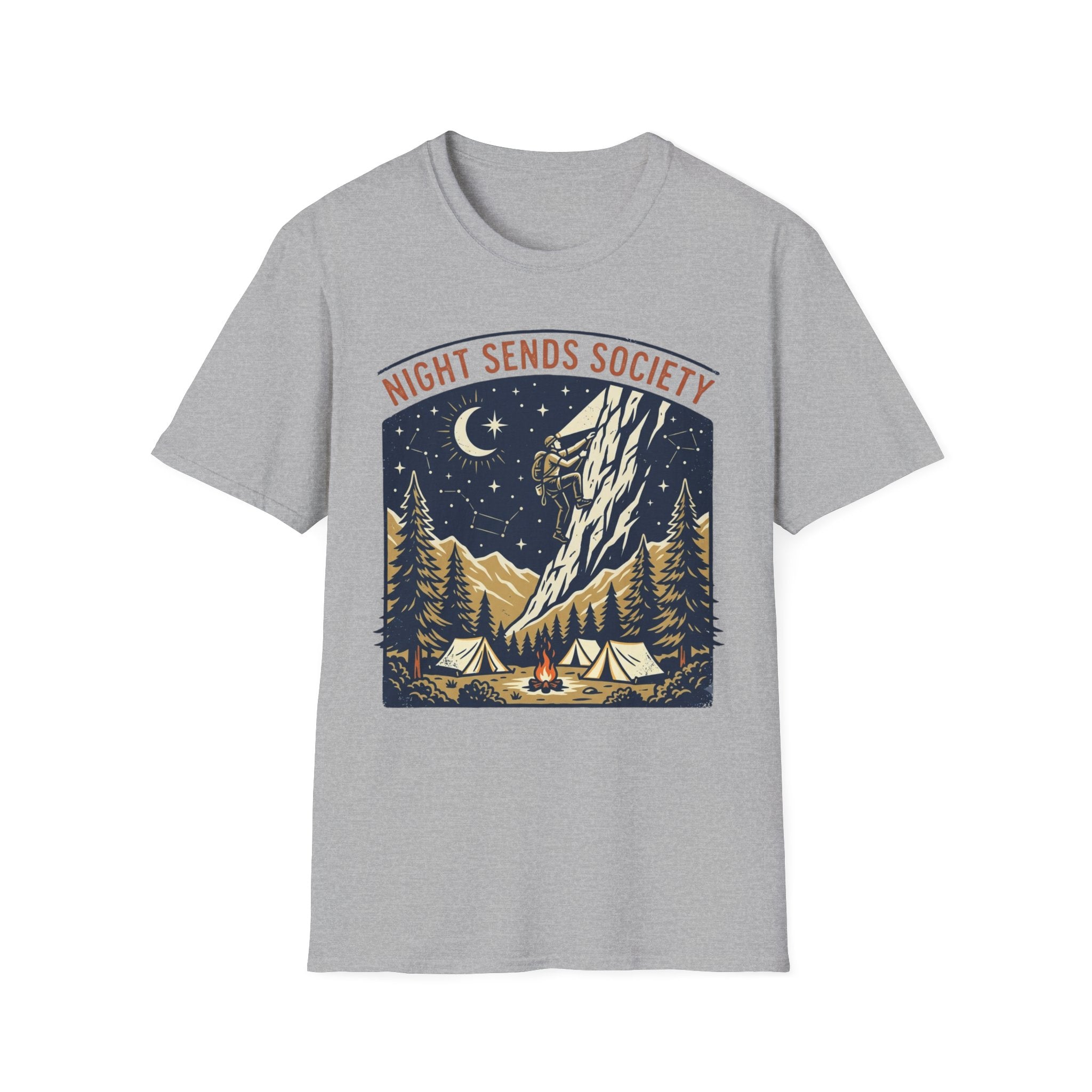 Night Sends Society Climbing T-Shirt