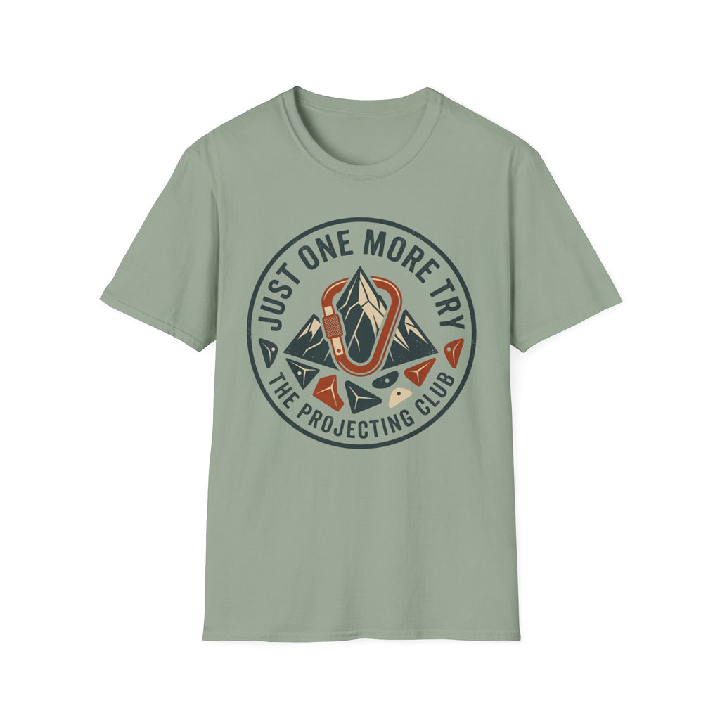 Just One More Try Climbing T-Shirt