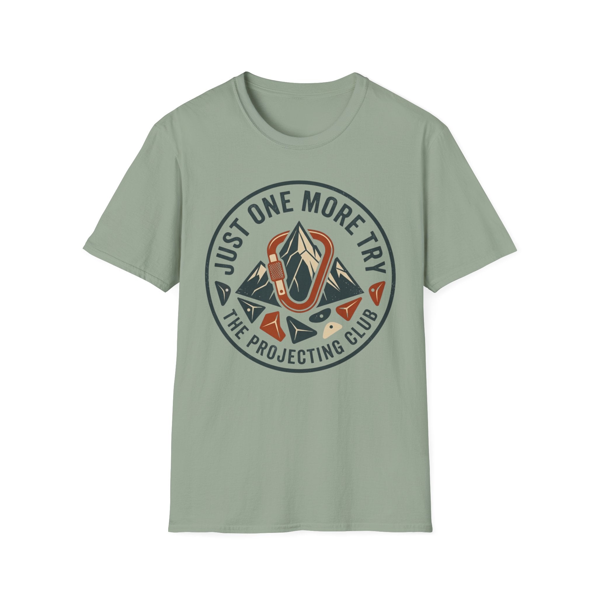 Just One More Try Climbing T-Shirt