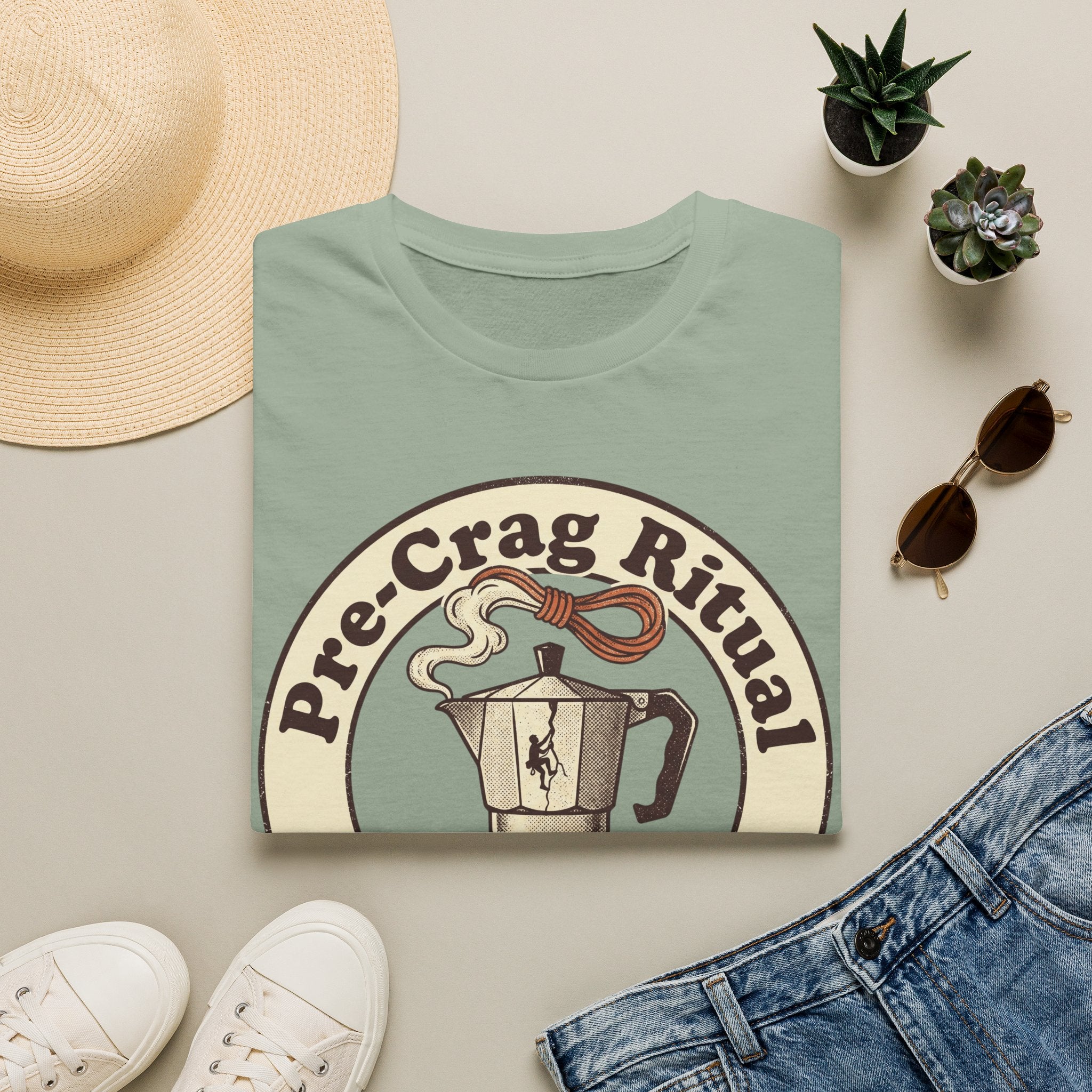 Send Juice Coffee Climbing T-Shirt