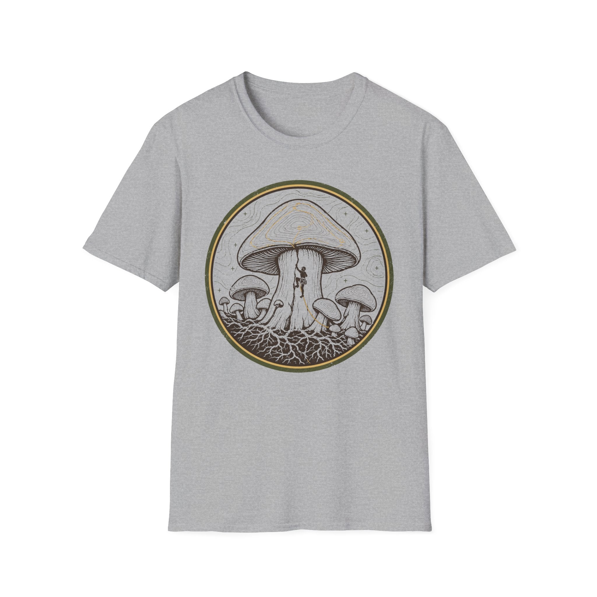 Mushroom Badge Climbing T-Shirt