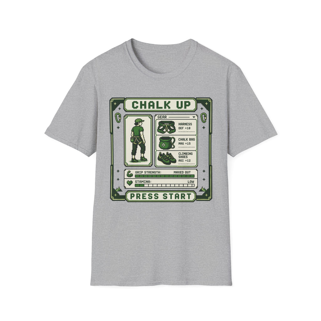 Chalk Up Press Start Short Hair Climber T-Shirt