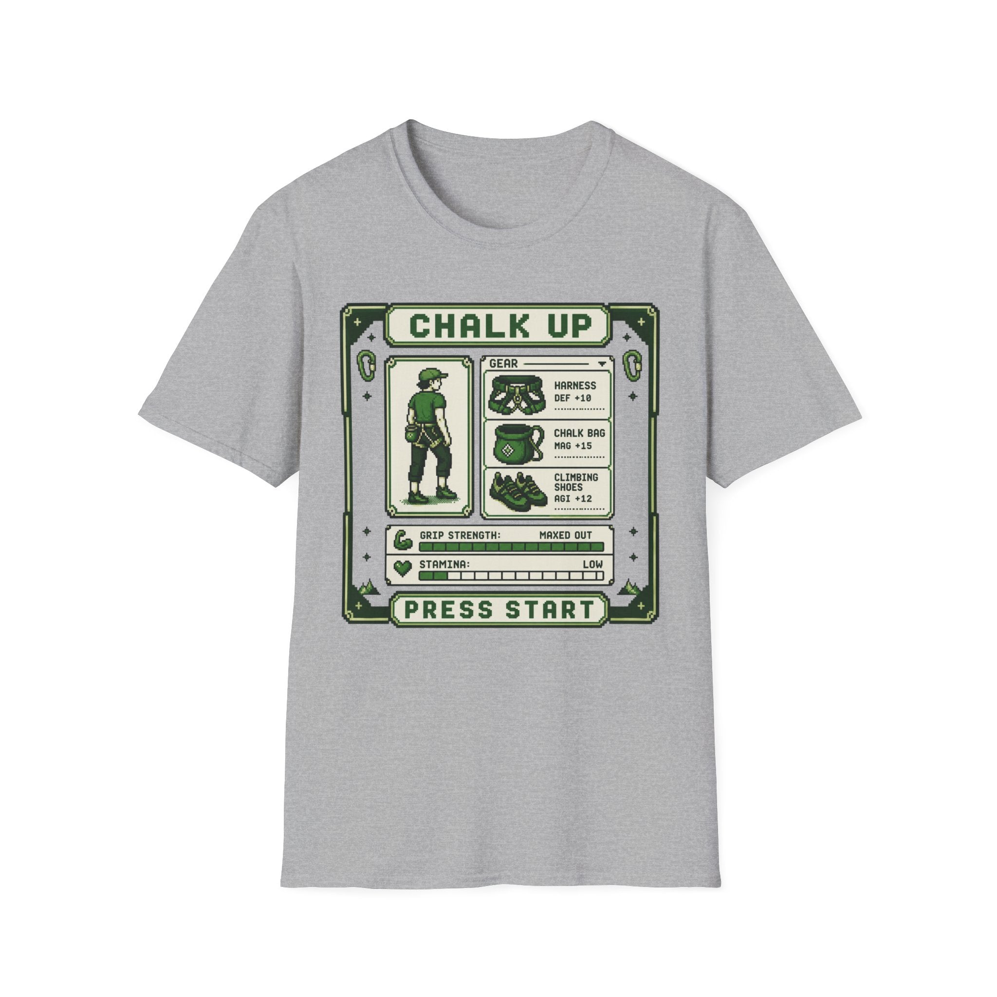 Chalk Up Press Start Short Hair Climber T-Shirt