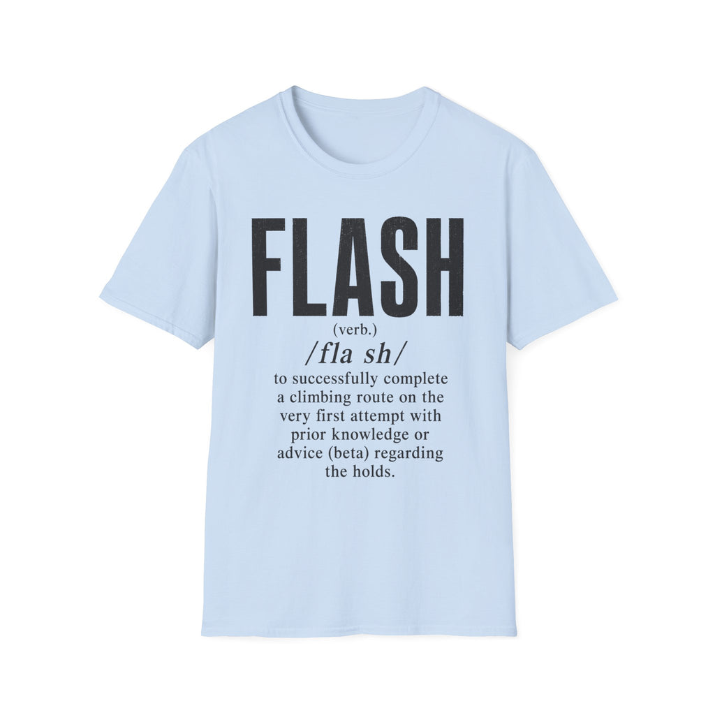 Flash Climbing Definition T-Shirt