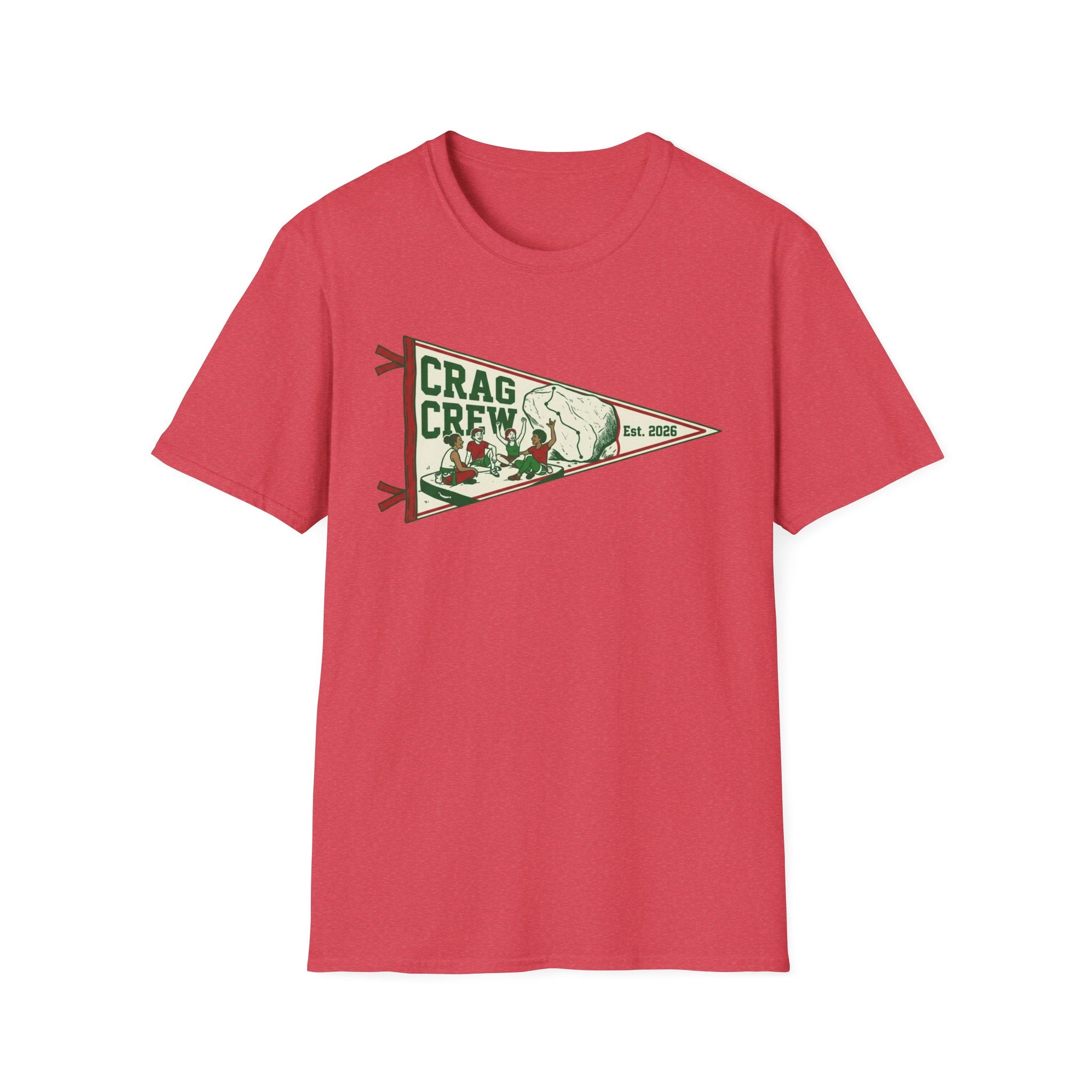 Crag Crew Flag Climbing T-Shirt