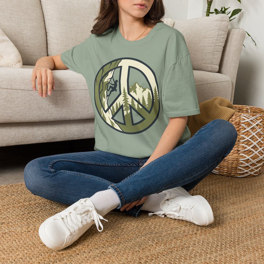 Peace Sign Climbing T-Shirt