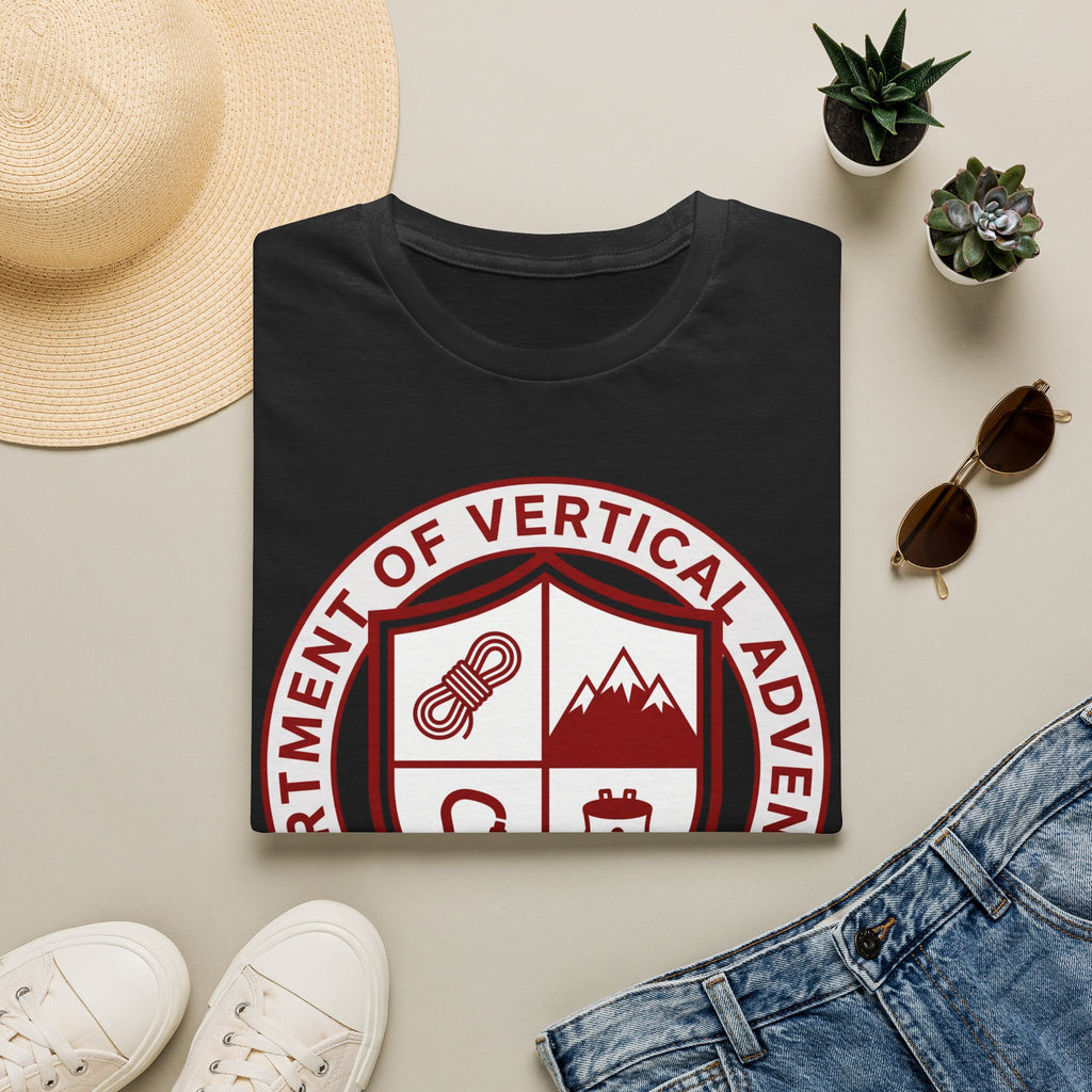 Department of Vertical Adventure Climbing T-Shirt