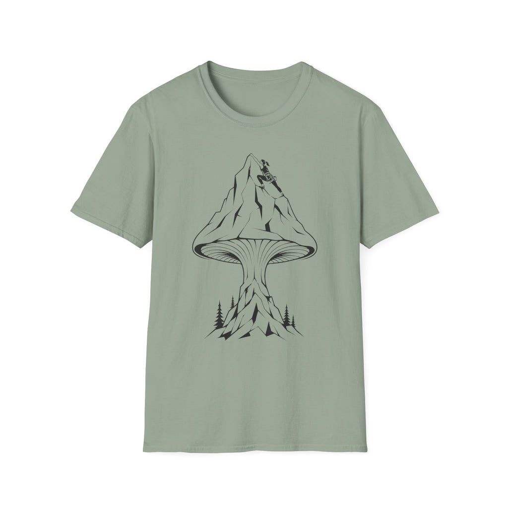 Mushroom Mountain Climbing T-Shirt
